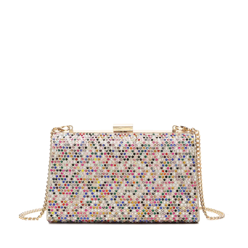 Pochette de senhora com brilhantes