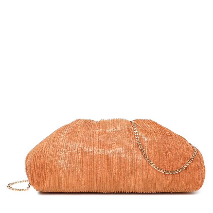 Crossbody bag with shiny fabric