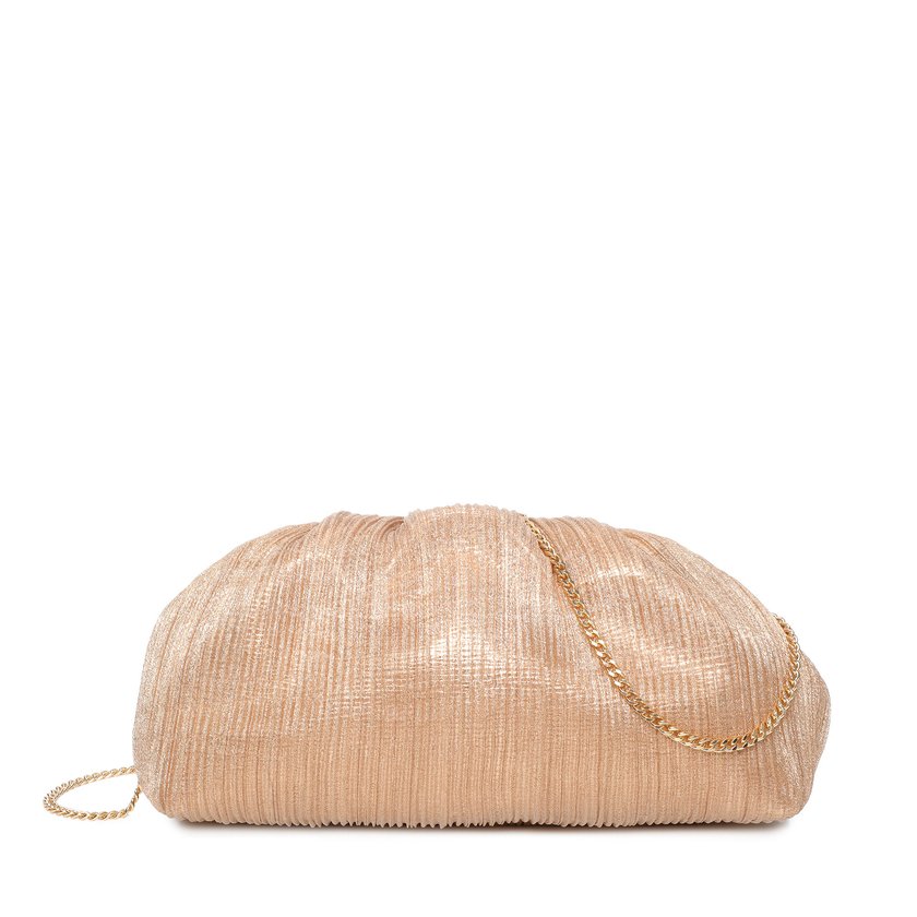 Bolso bandolera con tela brillante