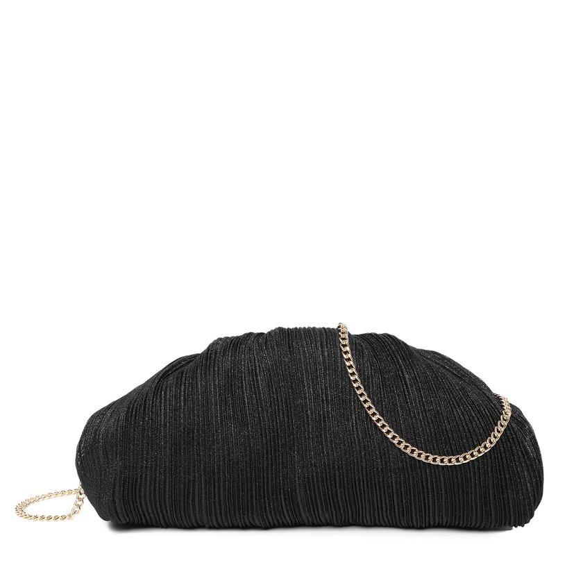 Bolso bandolera con tela brillante