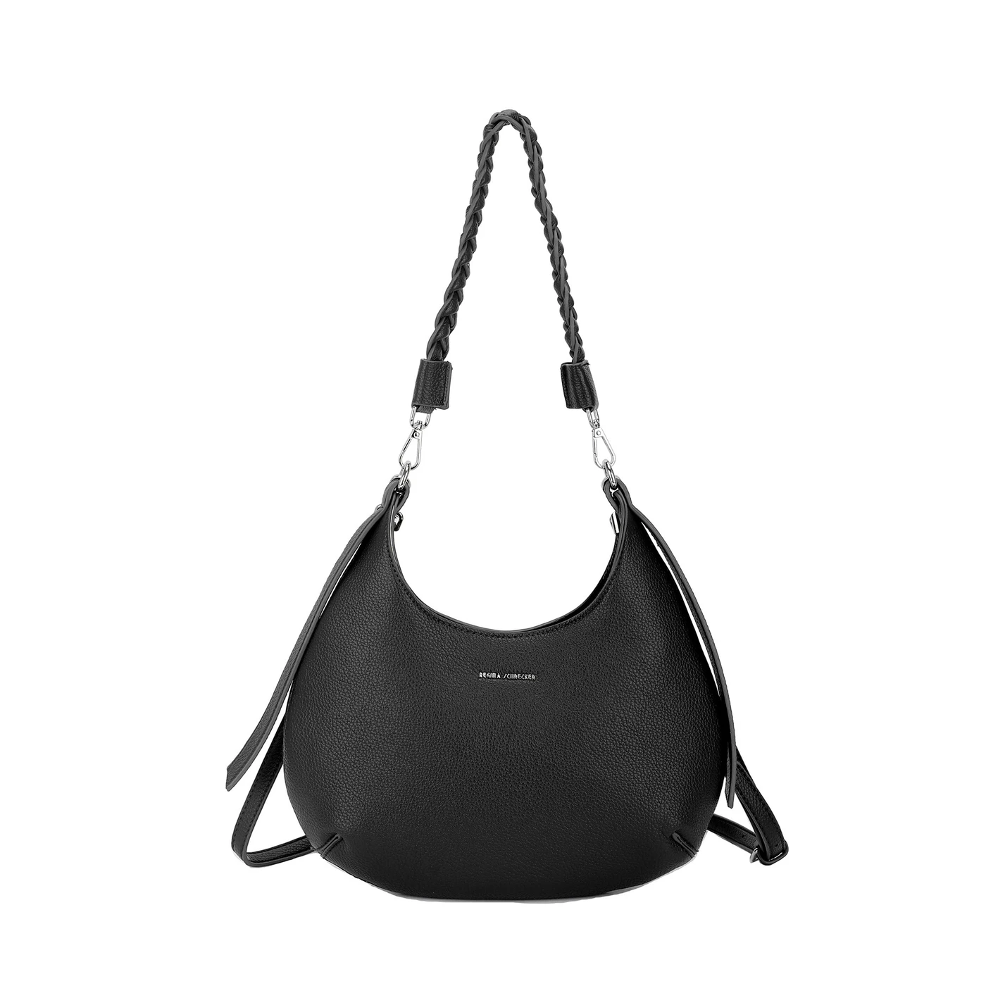 Handbag with braided handle