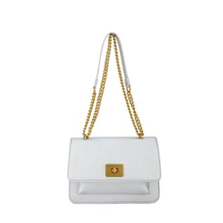 Crossbody bag with chain strap