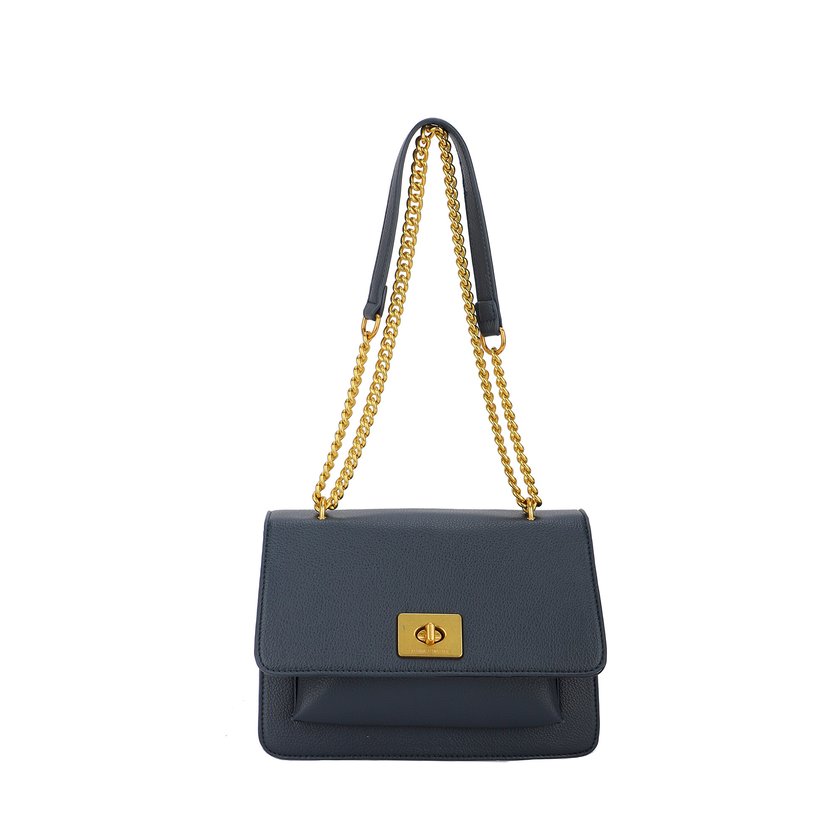 Crossbody bag with chain strap