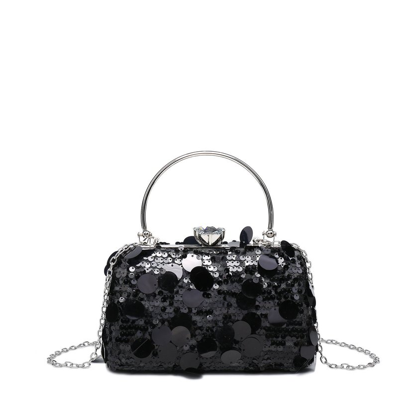 Pochette de senhora com lantejoulas