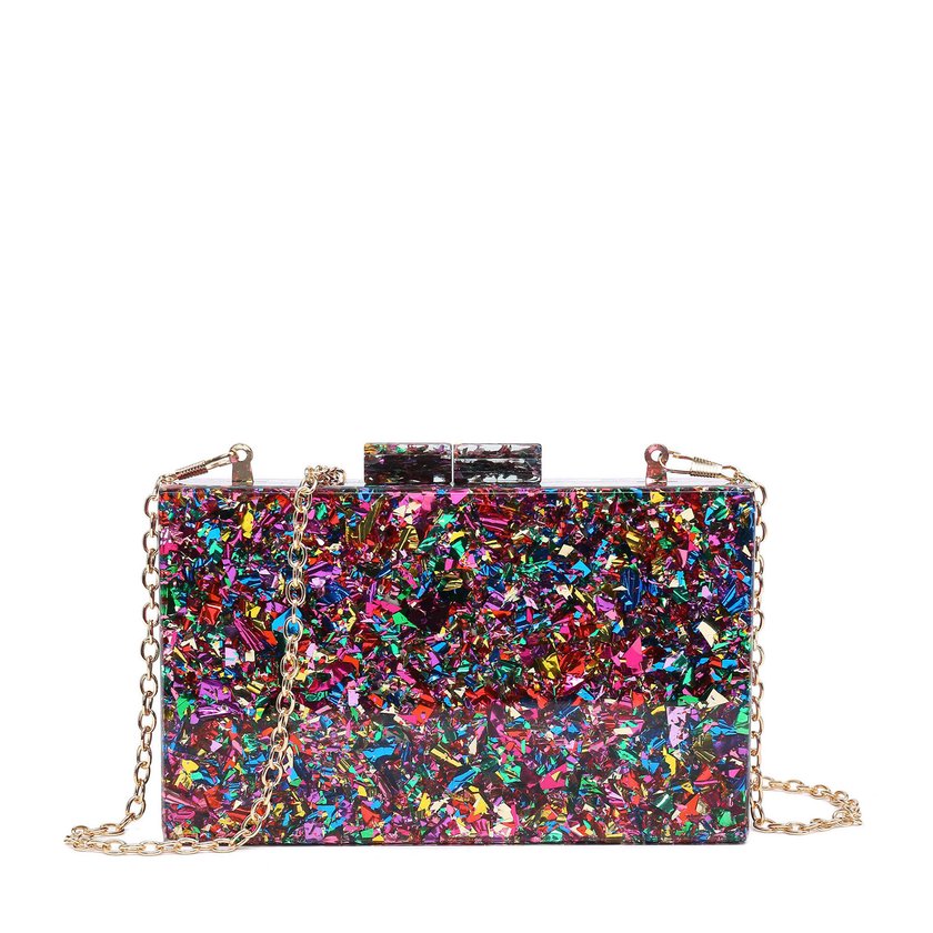 Pochette femme en acrylique