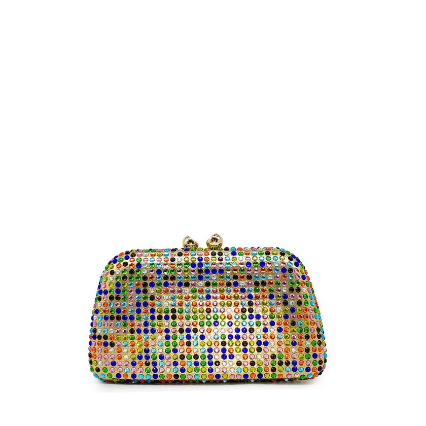 Rounded women's clutch