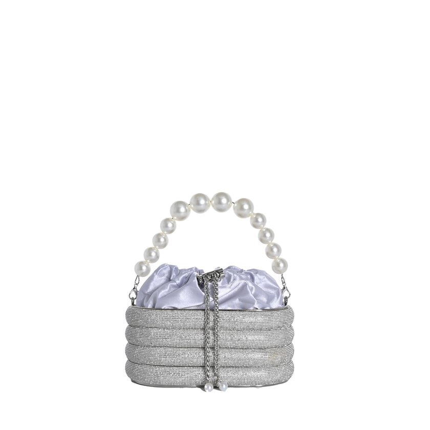 Pochette de senhora com pérolas