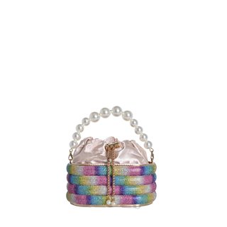 Pochette de senhora com pérolas