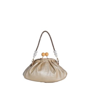 Pochette de senhora com fecho vintage