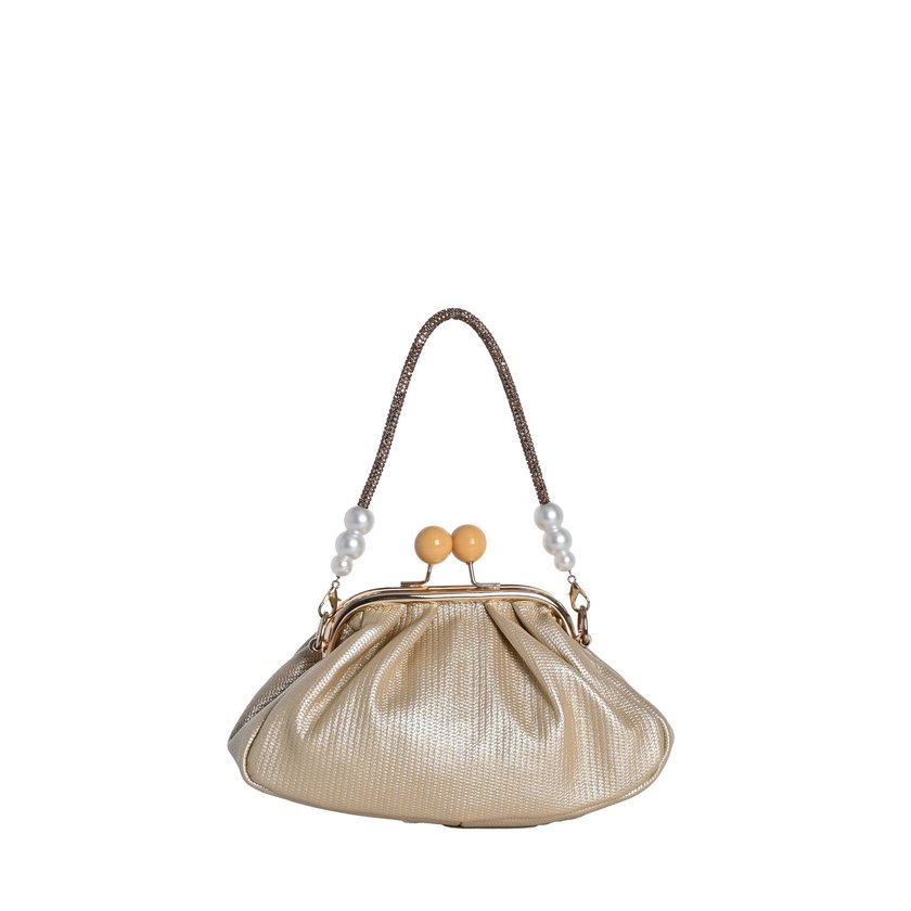 Women's clutch with vintage clasp