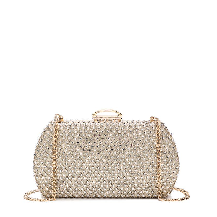 Women's clutch with glitter