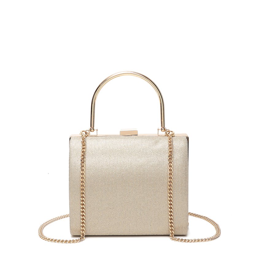 Borsa da festa con manico di forma diversa GB
