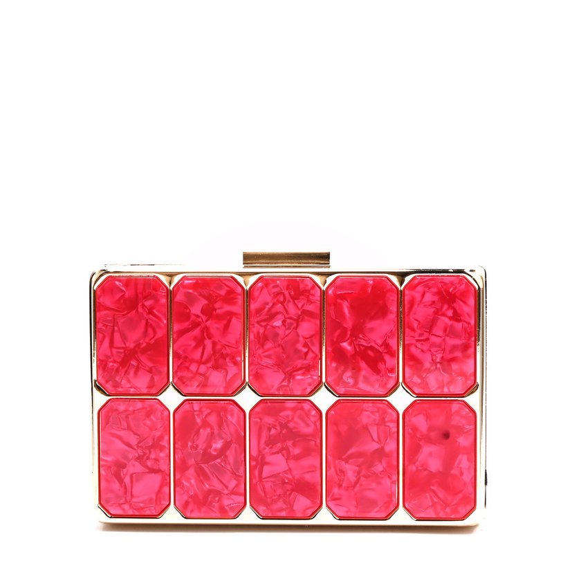 Pochette de senhora em acrílico