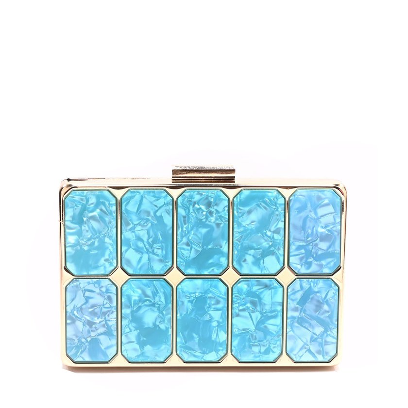 Pochette femme en acrylique