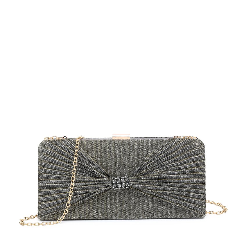 Pochette de senhora com repuxado