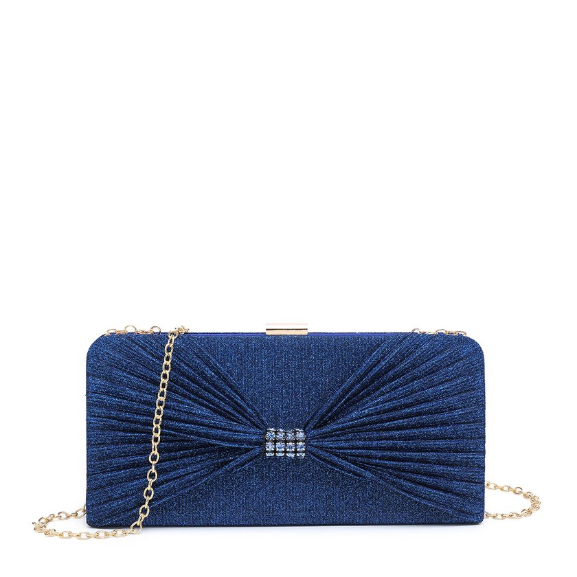 Pochette de senhora com repuxado