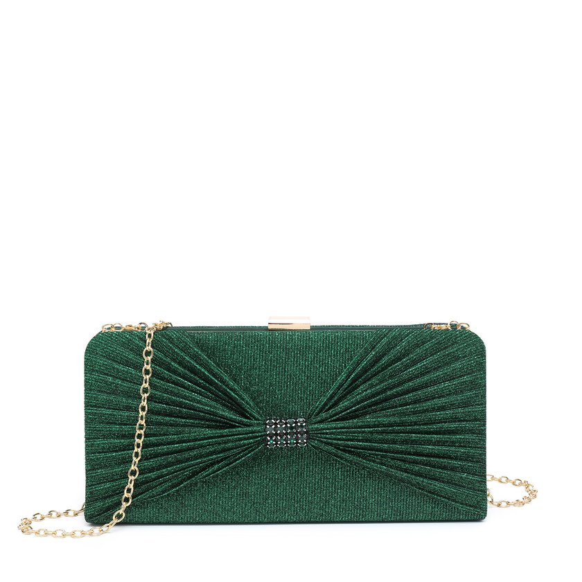 Pochette de senhora com repuxado