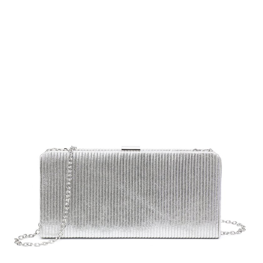 Pochette de señora en tela brillante