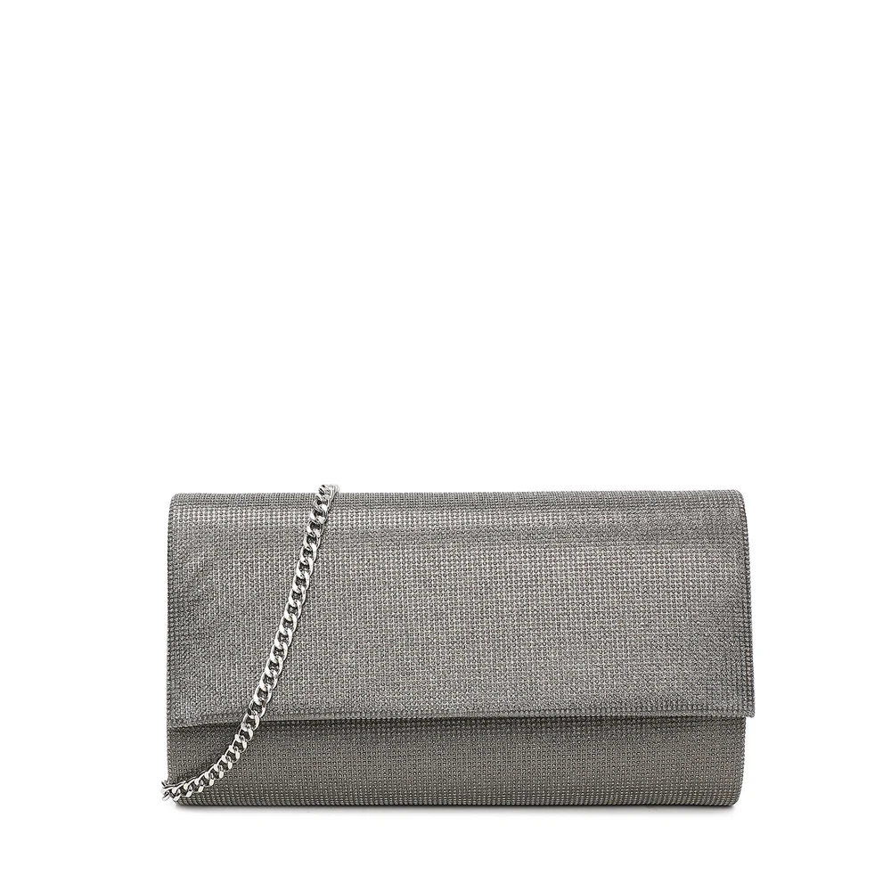 Rounded women's clutch