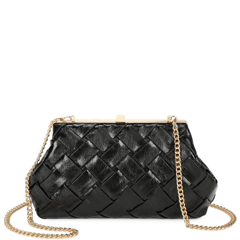 Pochette de senhora com entrelaçado