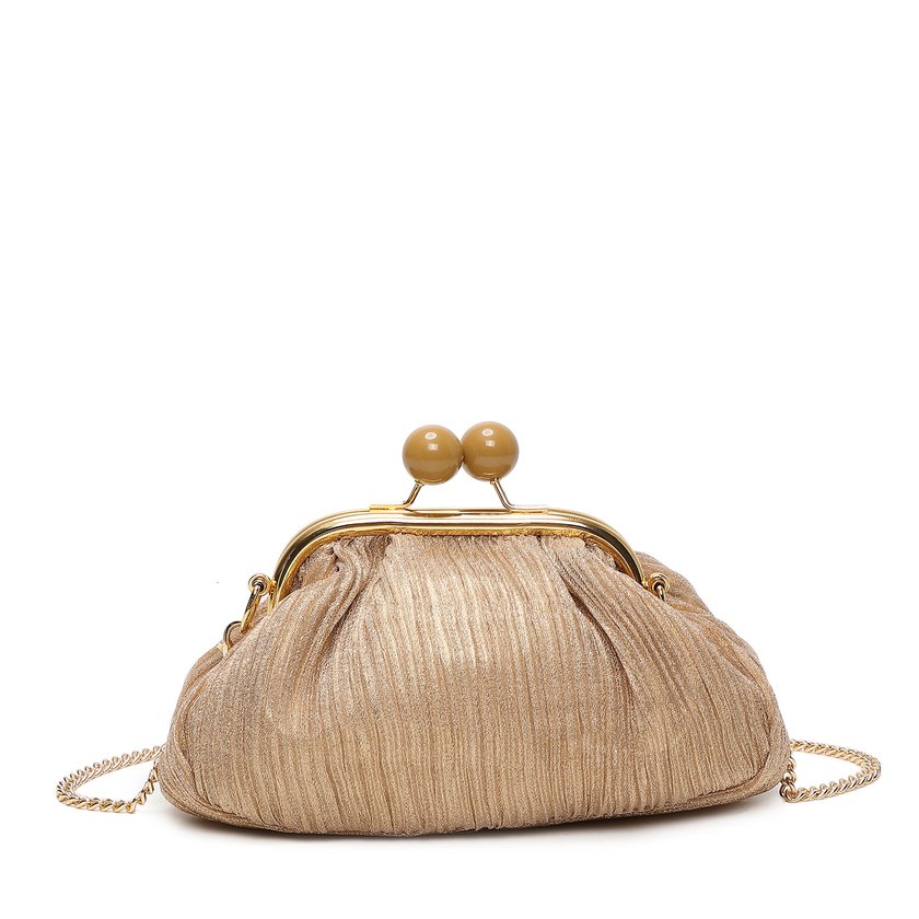 Women's clutch with vintage clasp