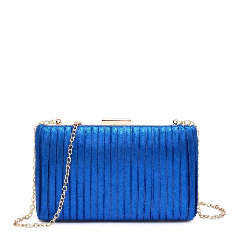 Pochette de senhora em tecido brilhante