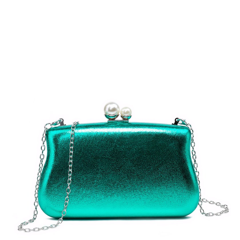 Pochette de senhora com pérolas