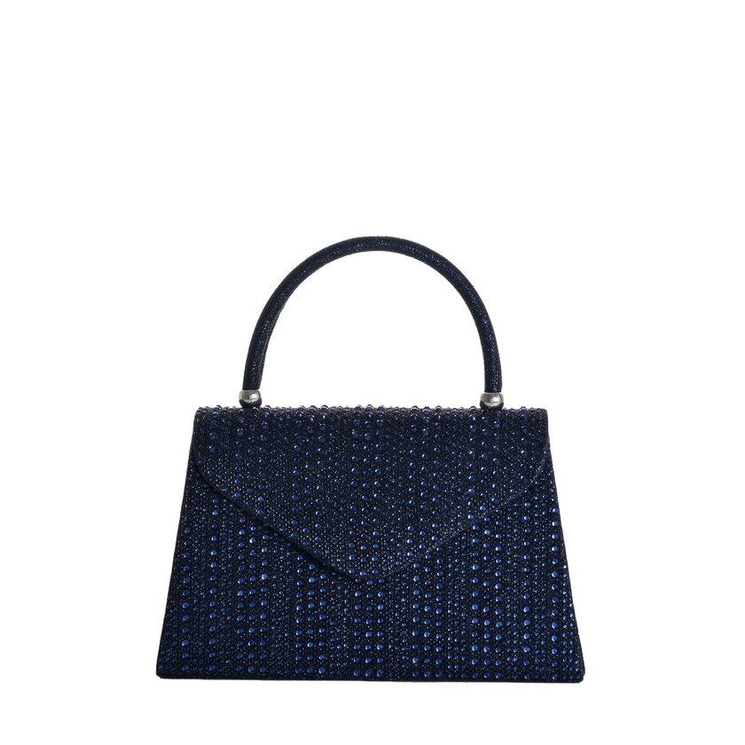 Bolso de fiesta con asa y destellos GB