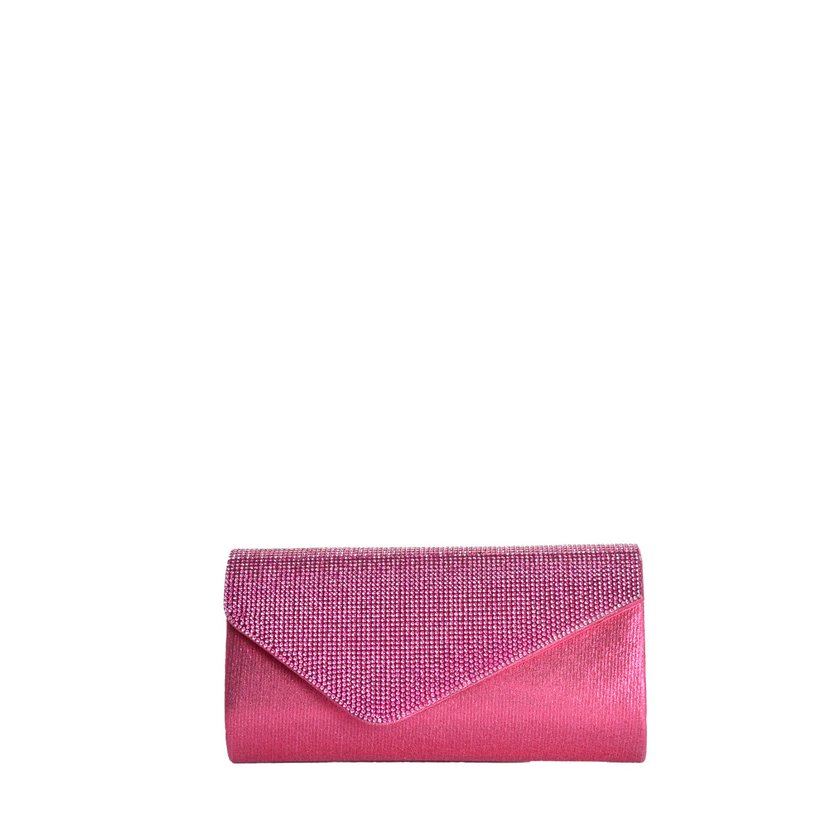 Borsa da festa con chiusura con glitter sulla patta GB