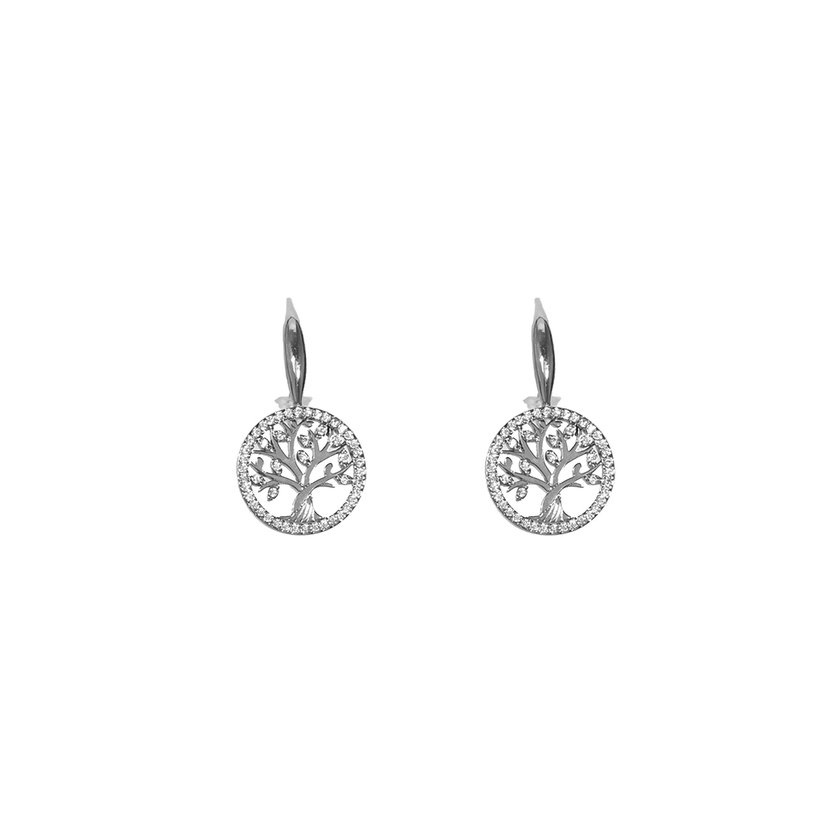 Boucles d'oreilles Delicate arbre de vie