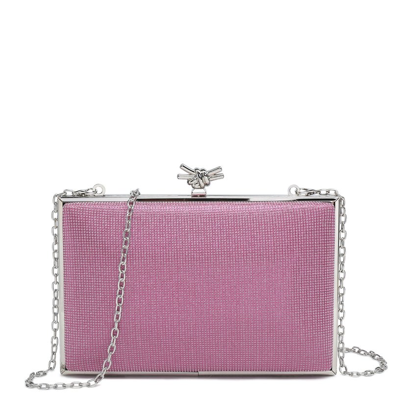Bolsa de festa com pormenor estilo nó GB