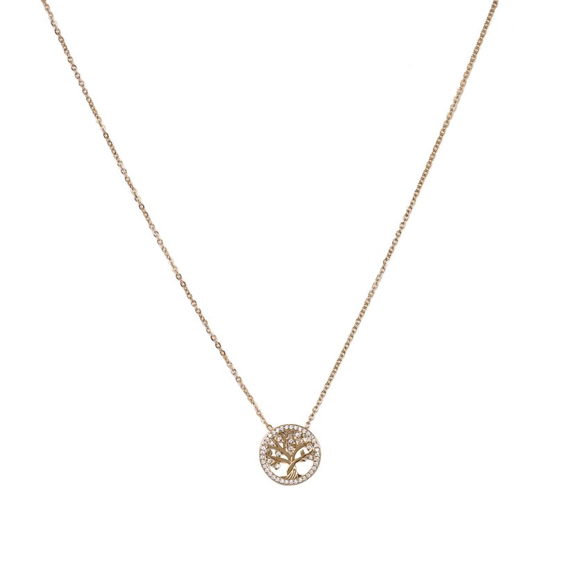 Delicate tree of life necklace