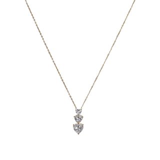 Colar Delicate três corações