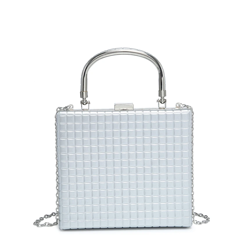 Clutch with rhinestone