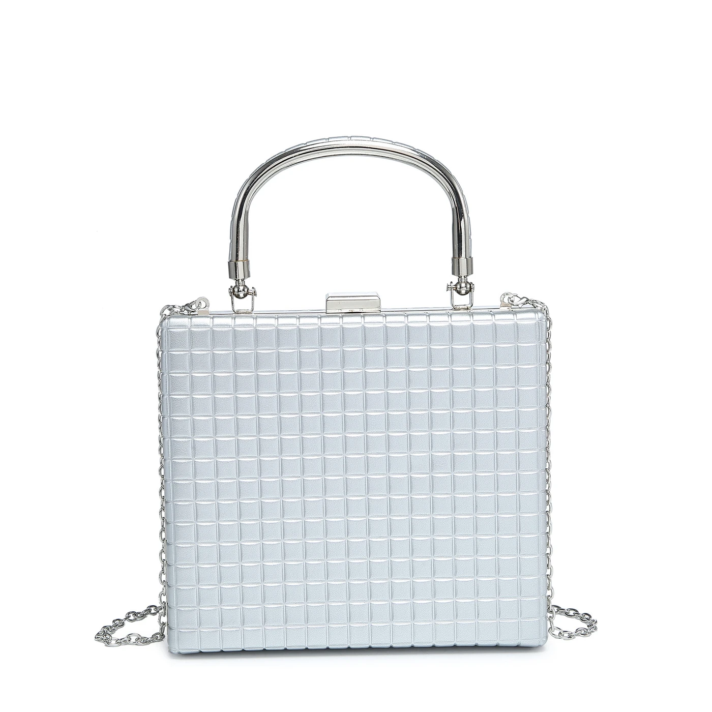 Clutch with rhinestone
