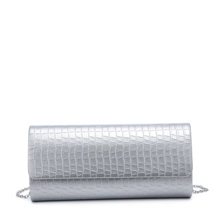Pochette de senhora textura croco