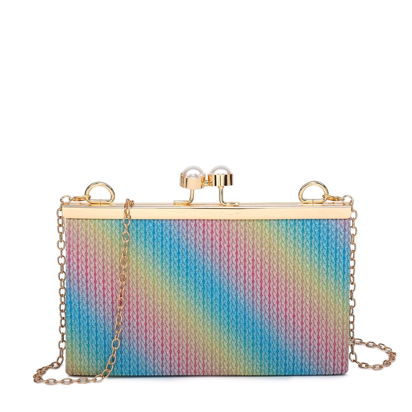 Sac ceinture avec fermeture pression et détail de perles GB