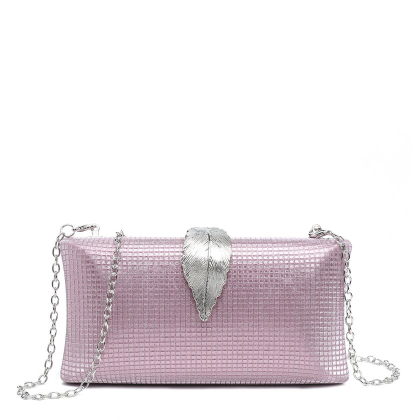 Bolso de fiesta con cierre distintivo GB