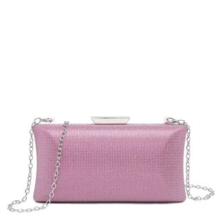 Borsa da festa GB con cuciture glitterate