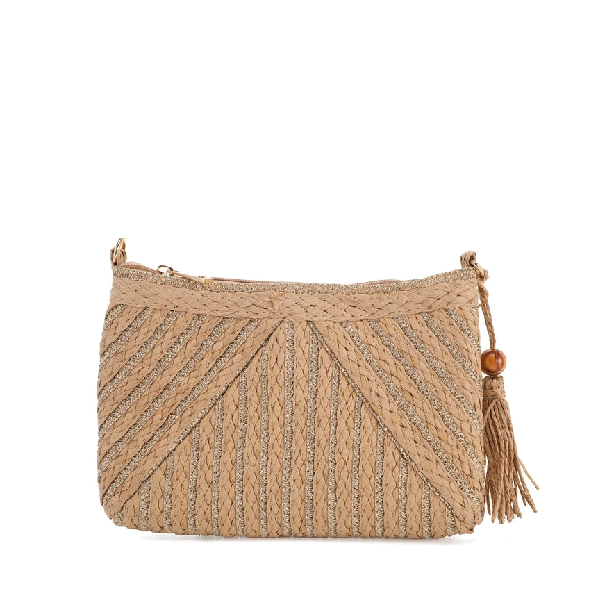 Sac Bandoulière en raphia