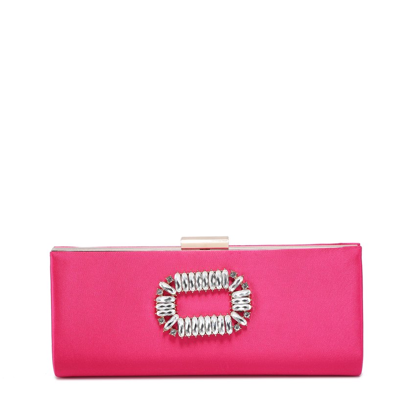 Pochette rectangular brillantes GB