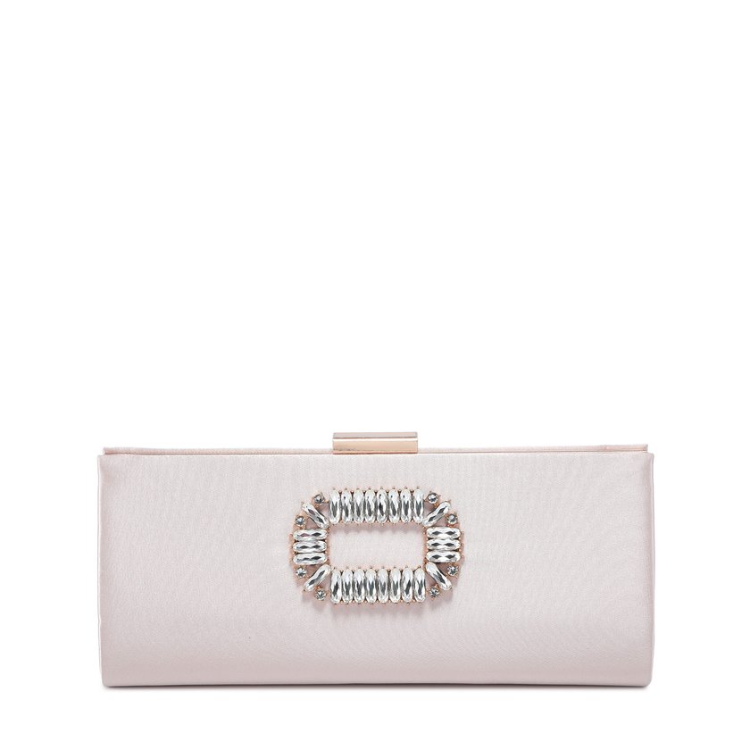 Pochette rectangular brillantes GB