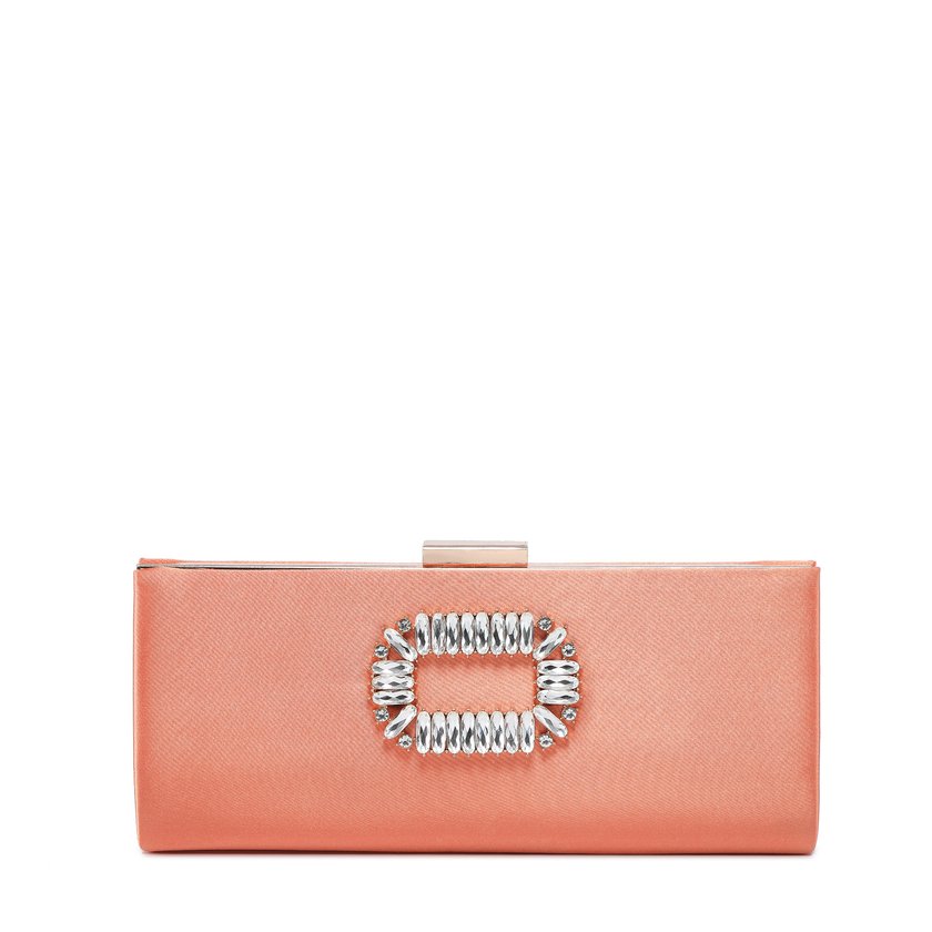 Pochette rectangular brillantes GB