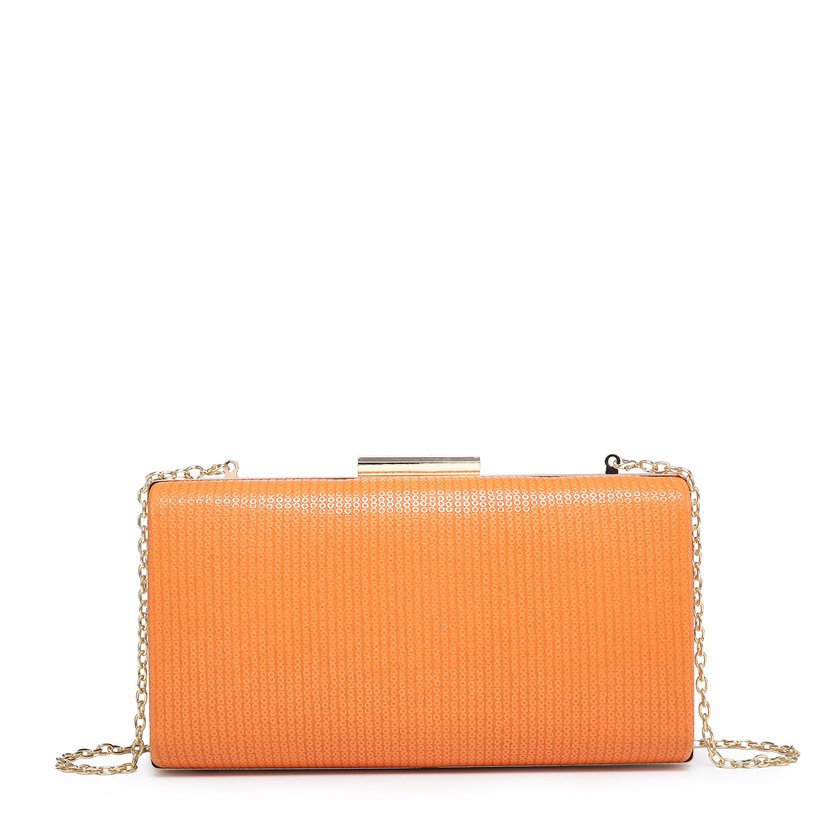 Pochette rectangular con purpirina GB