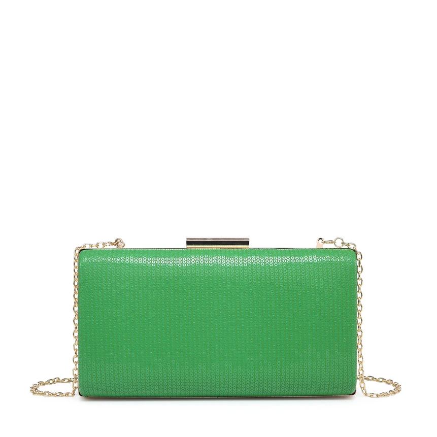 Pochette rectangulaire avec paillettes GB