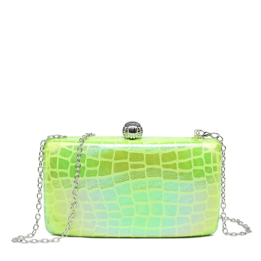 GB hologram shiny texture fanny pack
