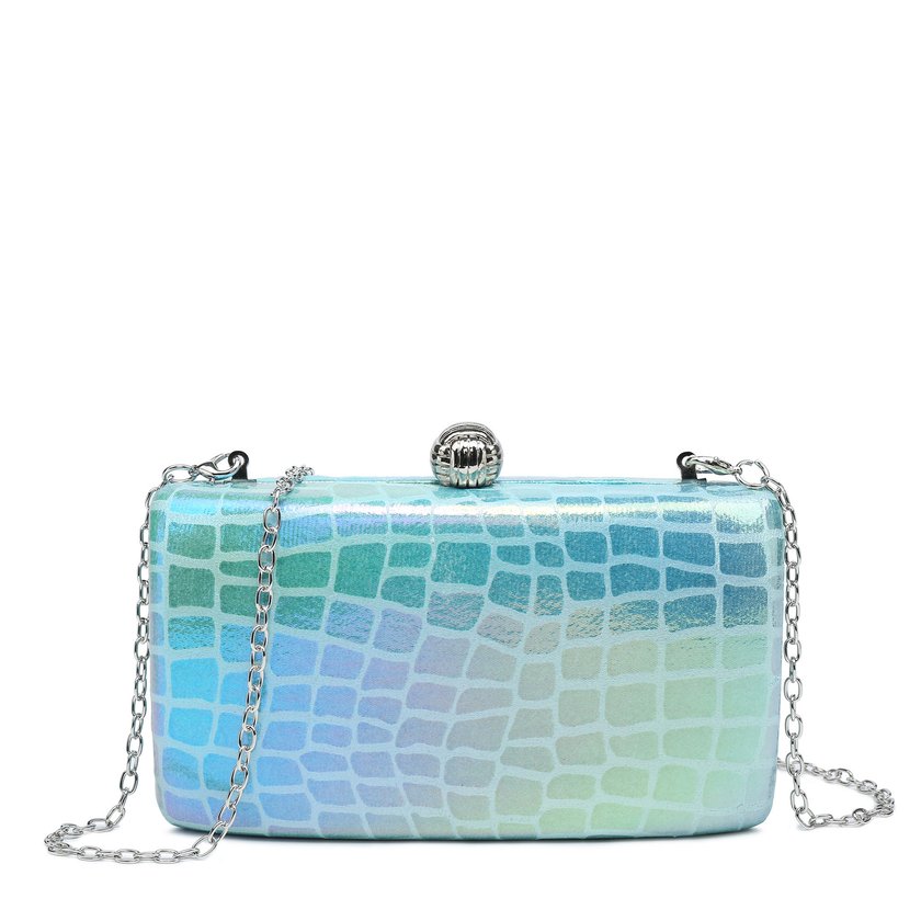 GB hologram shiny texture fanny pack