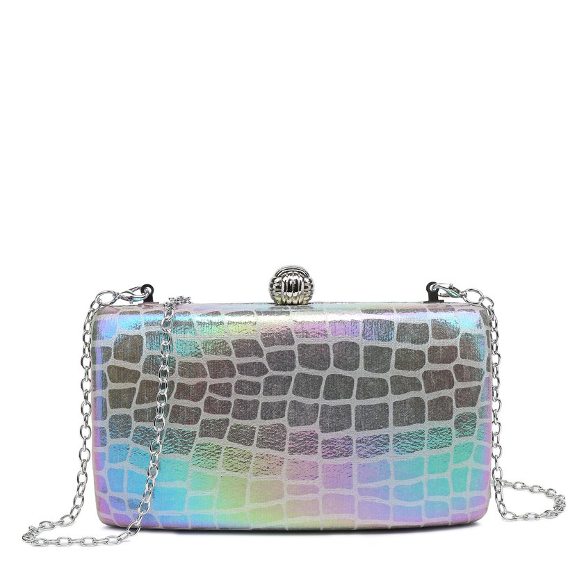 GB hologram shiny texture fanny pack