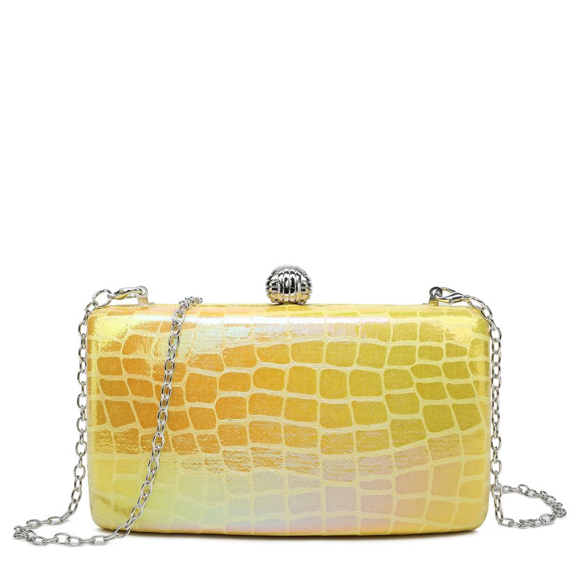 GB hologram shiny texture fanny pack