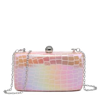 GB hologram shiny texture fanny pack